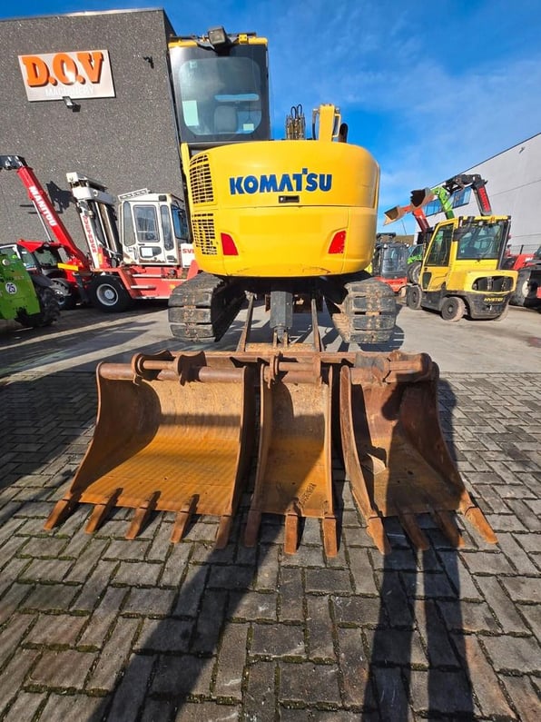 2016 Komatsu PC88MR-10 Mini Excavator