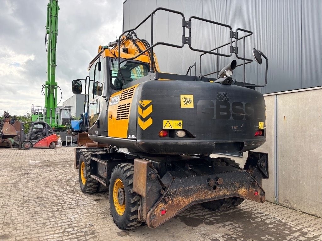 2016 JCB JS145W Wheel Excavator