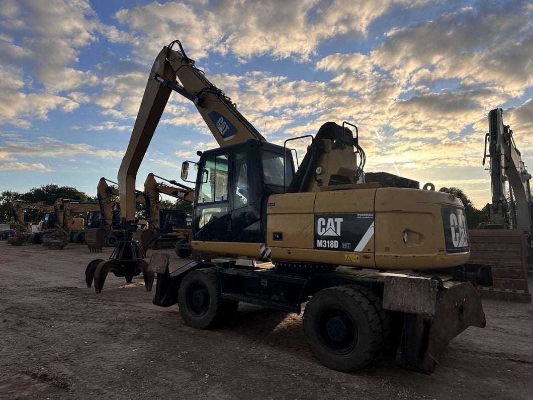 2012 Caterpillar M318 MH Material Handler