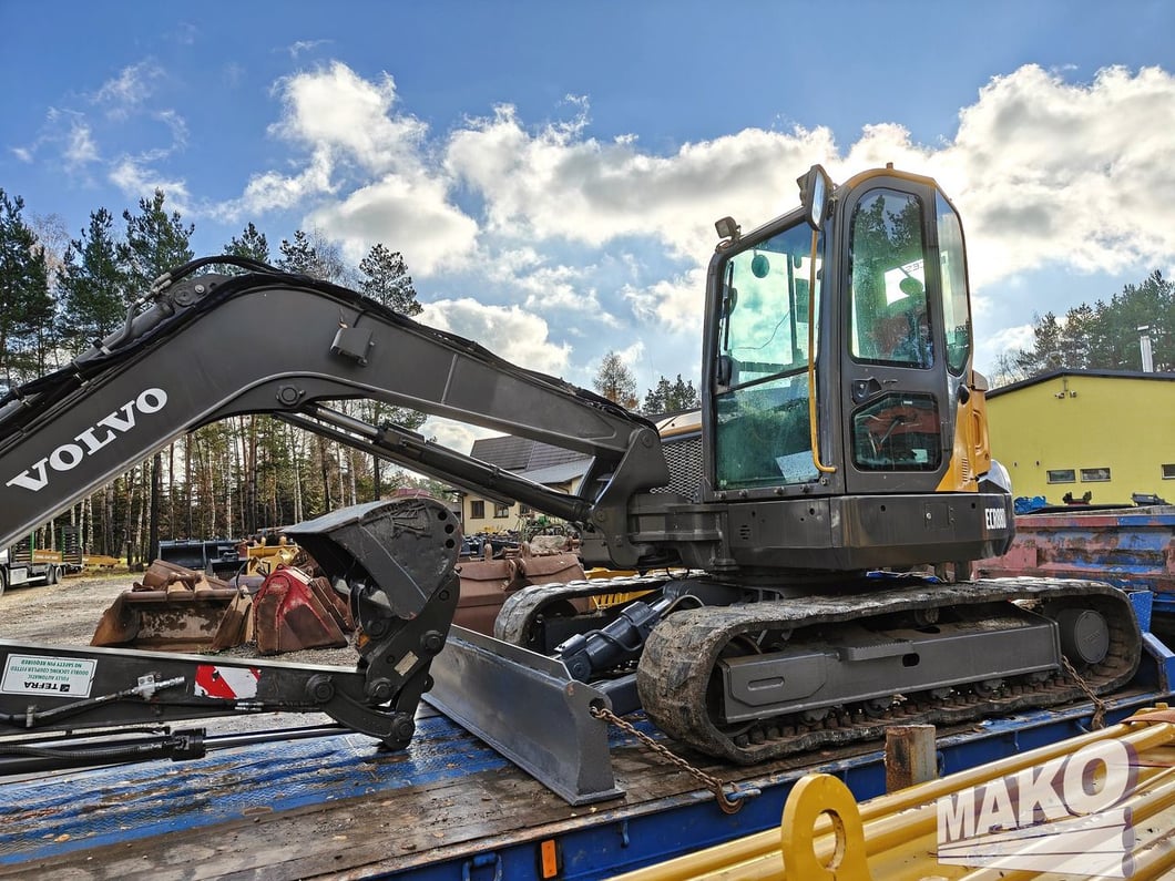 2019 Volvo ECR88D Crawler Excavator