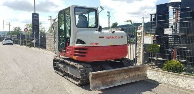 2017 Takeuchi TB290 Mini Excavator