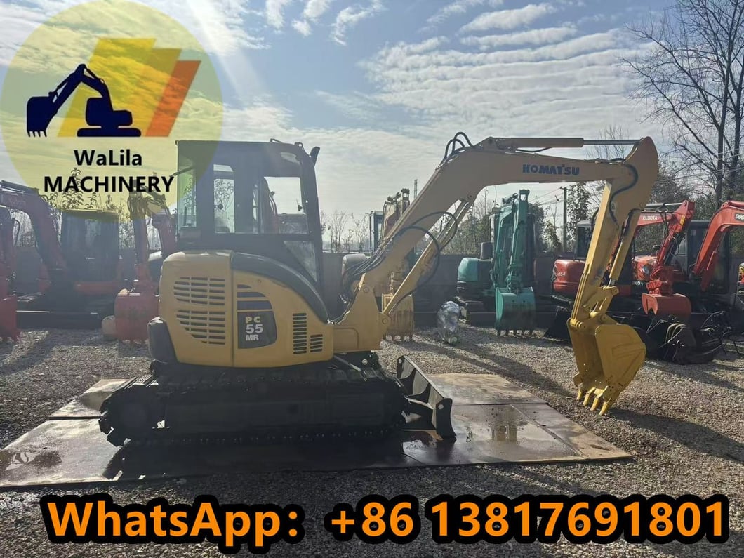 2023 Komatsu PC55MR-3 Mini Excavator