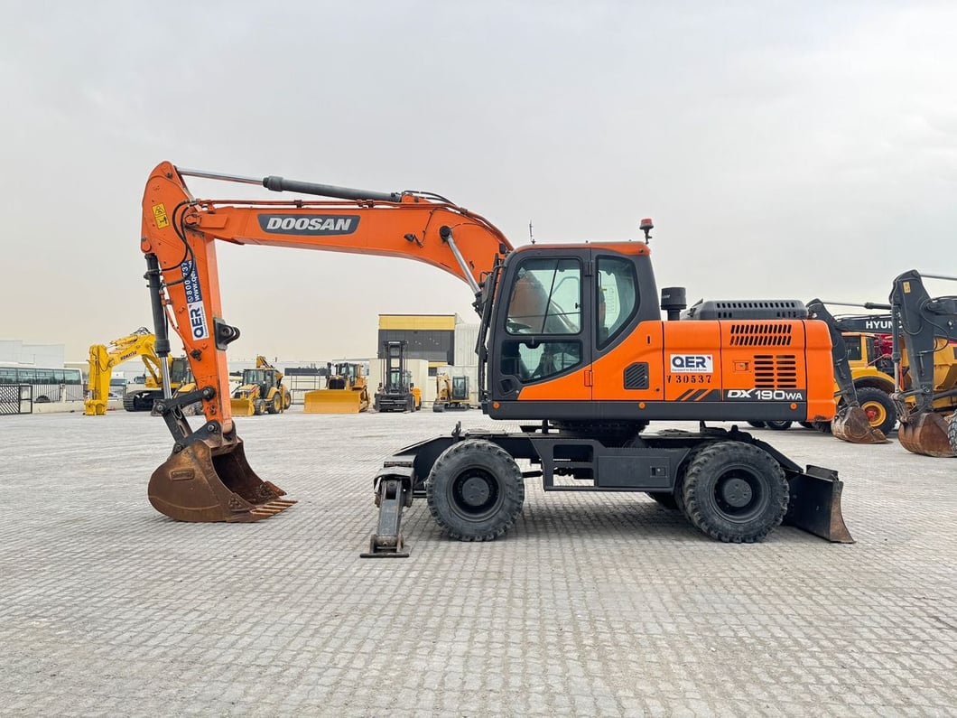 2014 Doosan DX190WA Mobilbagger