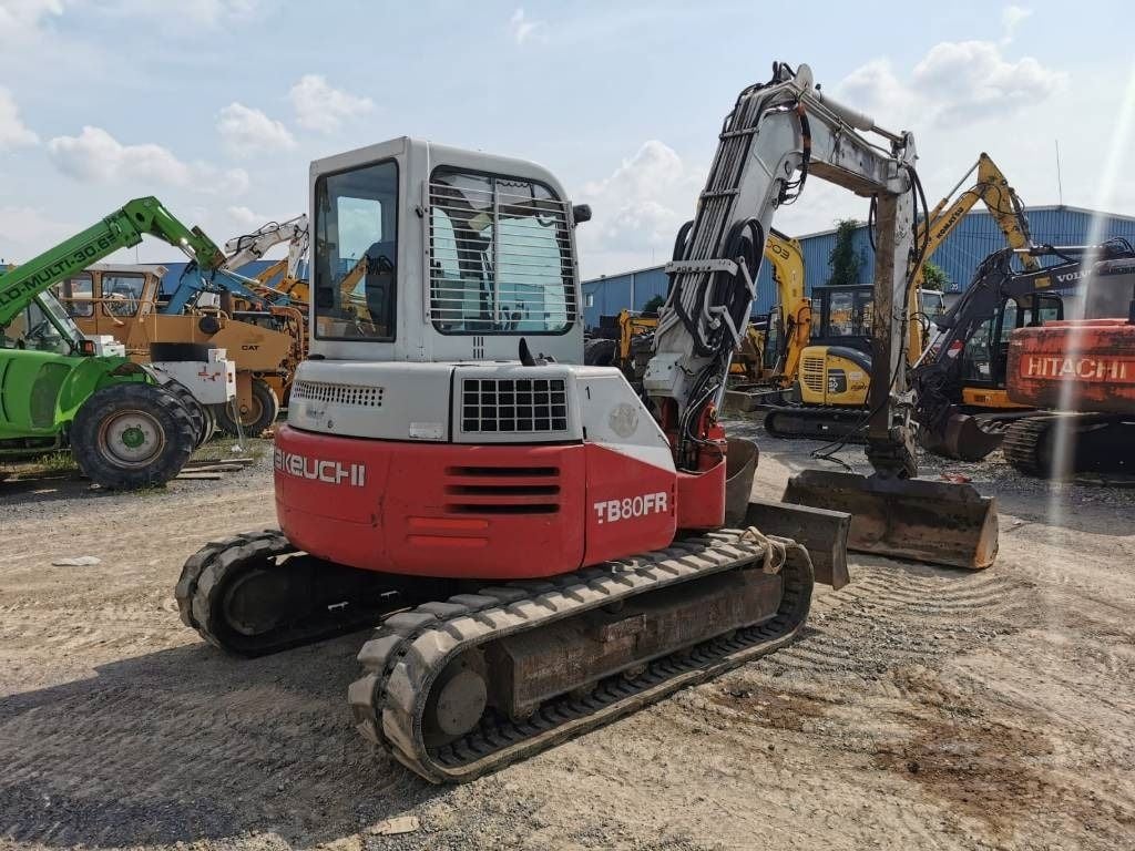 2003 Takeuchi TB80FR Mini Excavator