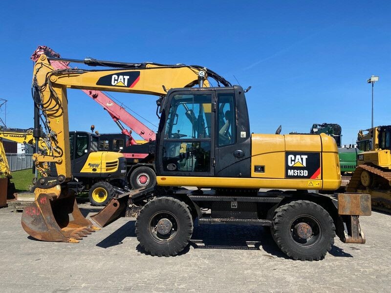 2014 Caterpillar M313D Wheel Excavator