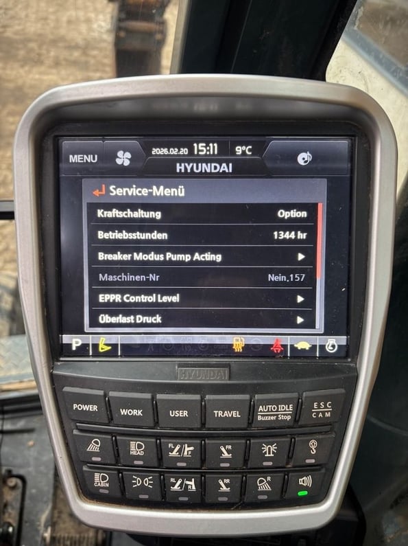 2020 Hyundai HW180 Wheel Excavator