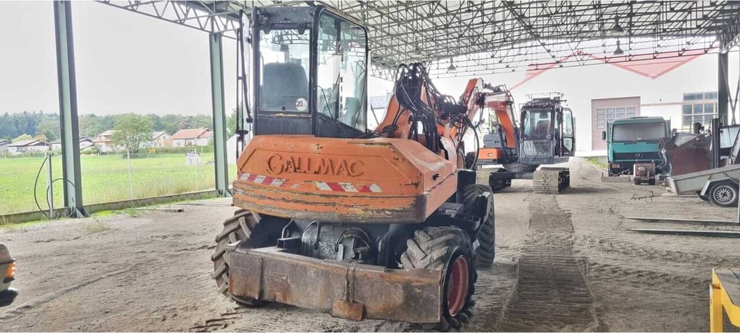 Gallmac WMW 115 Wheel Excavator