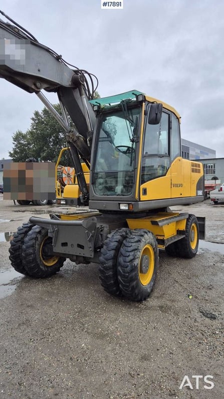 2009 Volvo EW160C Wheel Excavator