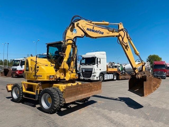 2011 Komatsu PW118 MR-8 Wheel Excavator
