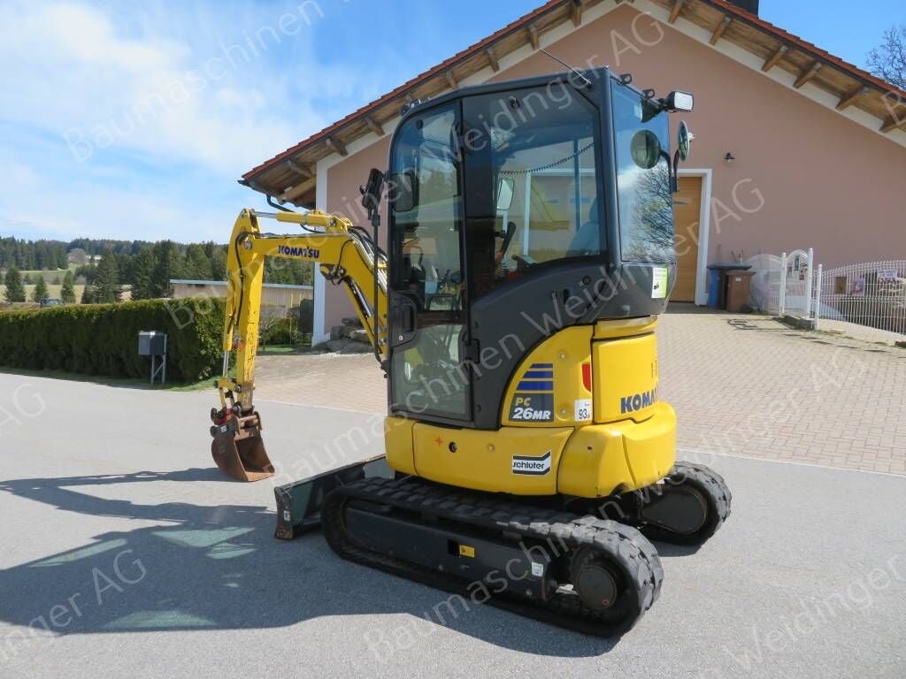 2020 Komatsu PC26 MR-5 Mini Excavator