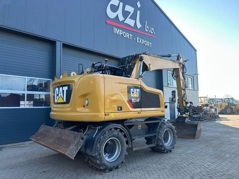 2017 Caterpillar M314F Wheel Excavator