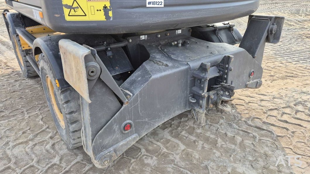 2014 Volvo EW160D Wheel Excavator
