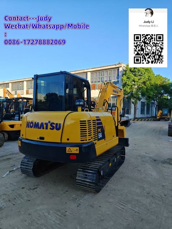 2022 Komatsu PC56 Mini Excavator