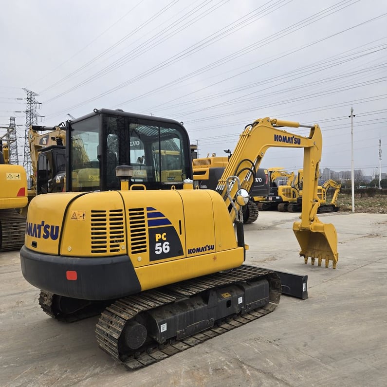 2022 Komatsu PC56 Mini Excavator