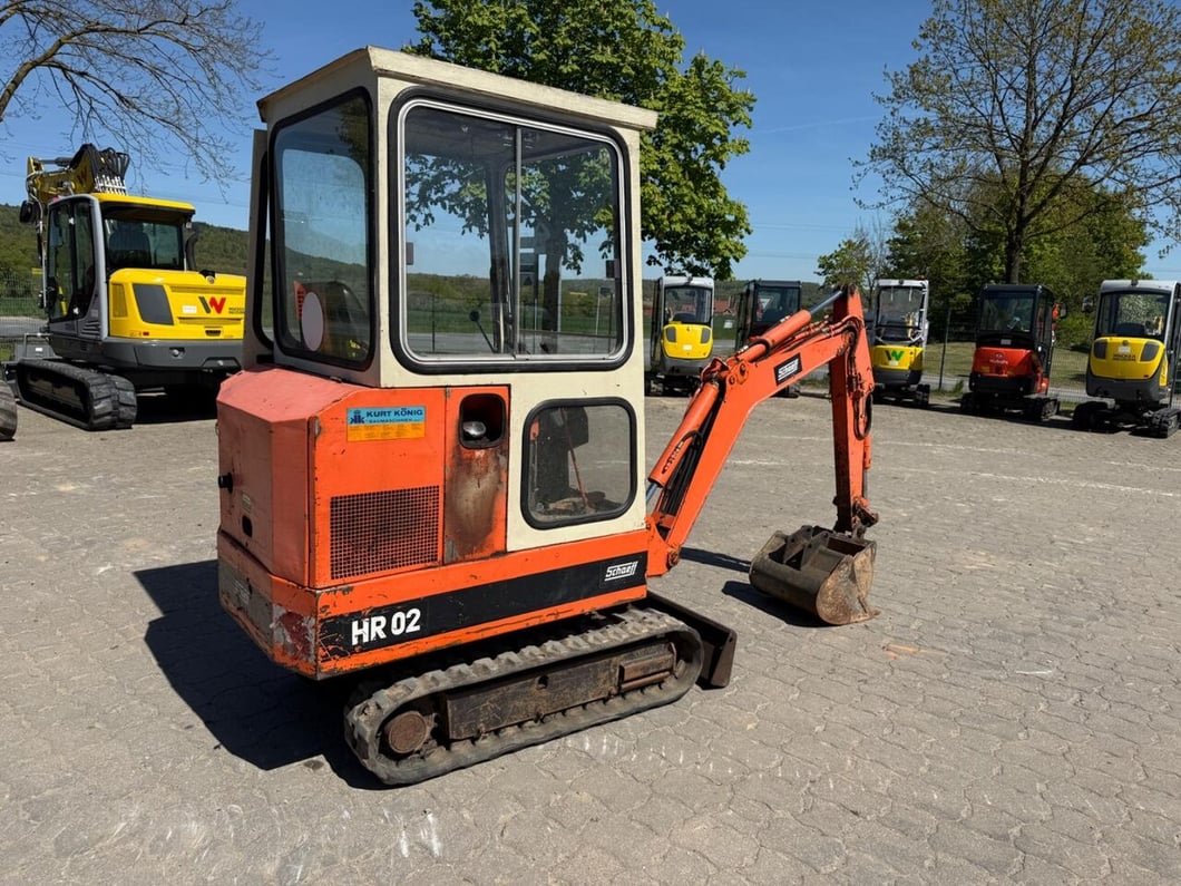 1990 Schaeff HR02 Mini Excavator