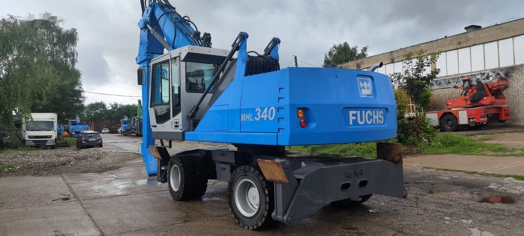 2008 Fuchs MHL340D FQC Material Handler