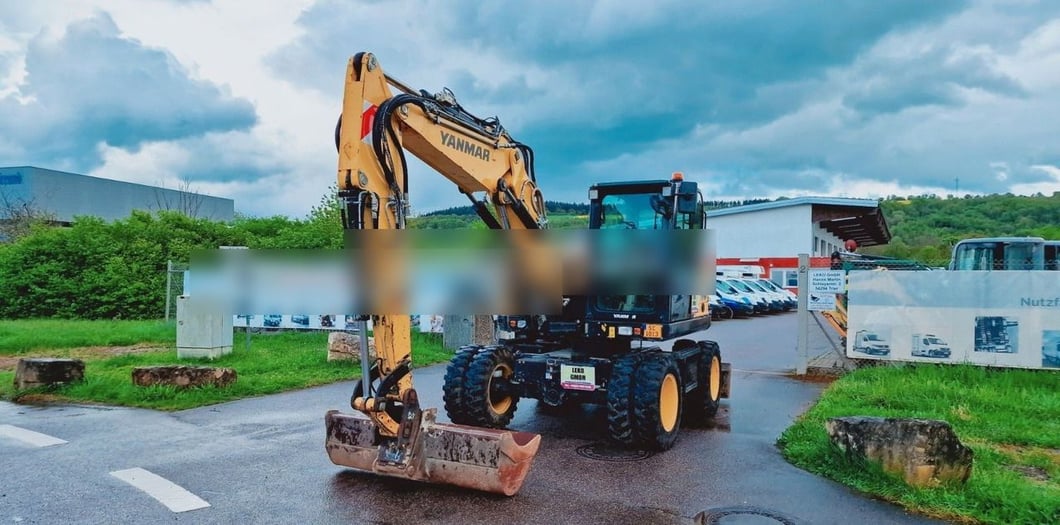 2020 Yanmar B95W Wheel Excavator
