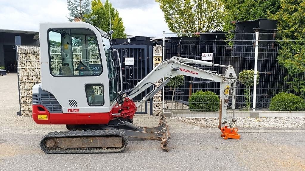 2012 Takeuchi TB219 Mini Excavator