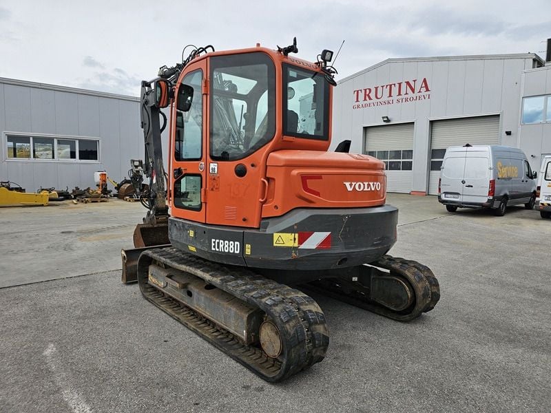 2017 Volvo ECR88D Mini Excavator