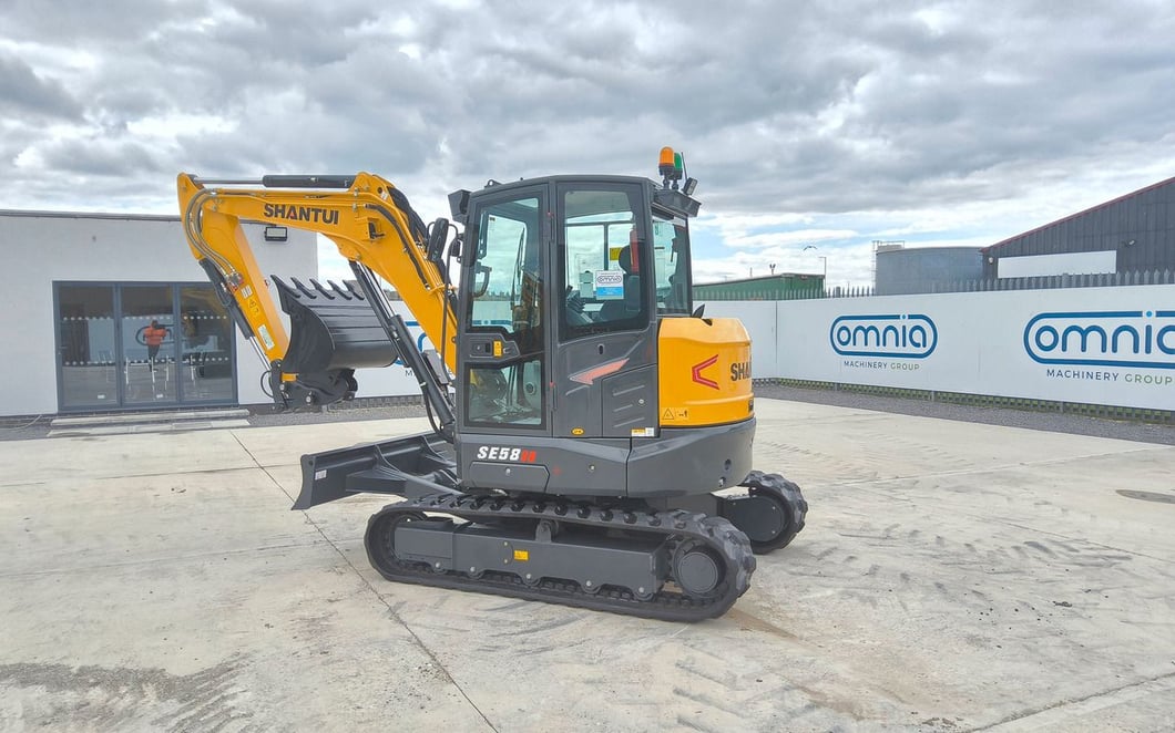 2026 Shantui SE58SR Mini Excavator