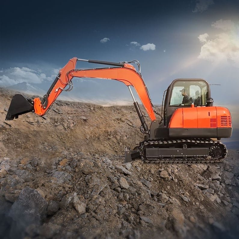 Mini Excavator 6T 6000KG Crawler Excavator With Yanmar Engine 37.4KW (2025)