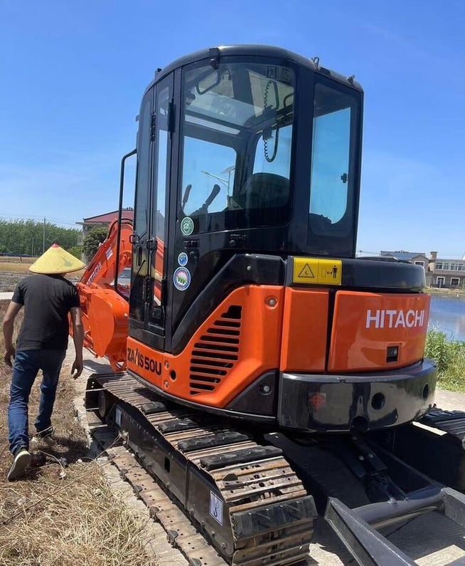 Hitachi ZX50U Mini Excavator