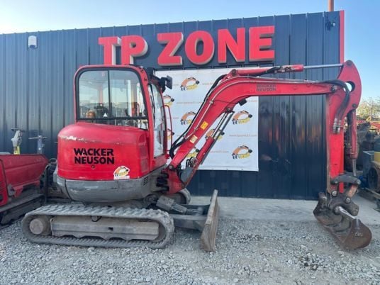 2015 Wacker Neuson EZ38 Mini Excavator