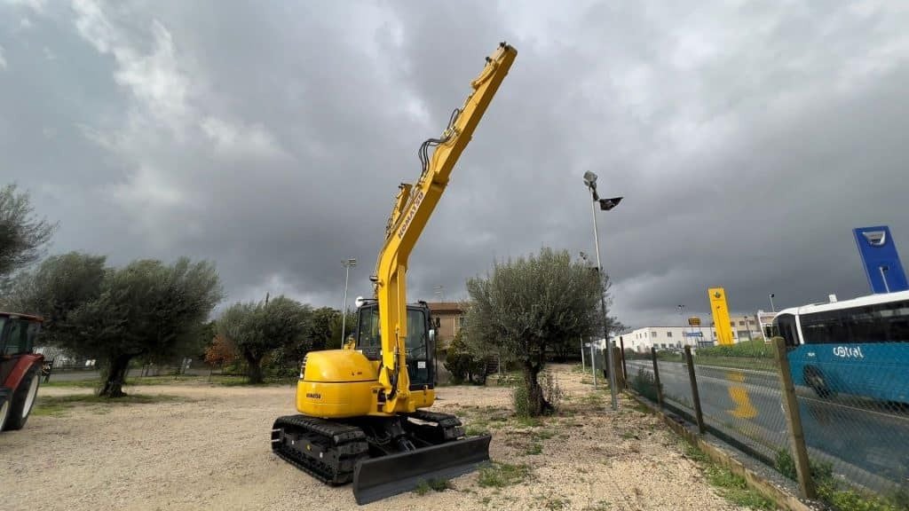 2022 Komatsu PC80MR-5 Mini Excavator