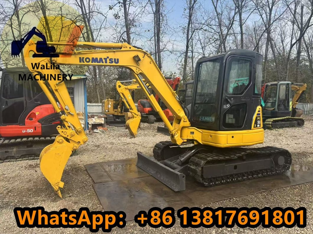 2023 Komatsu PC50MR Mini Excavator