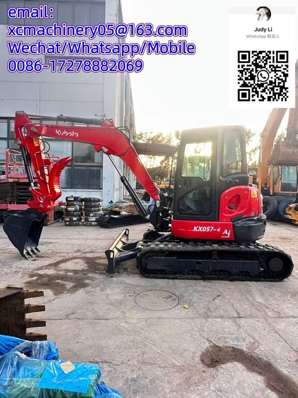 2023 Kubota KX057-4 Mini Excavator