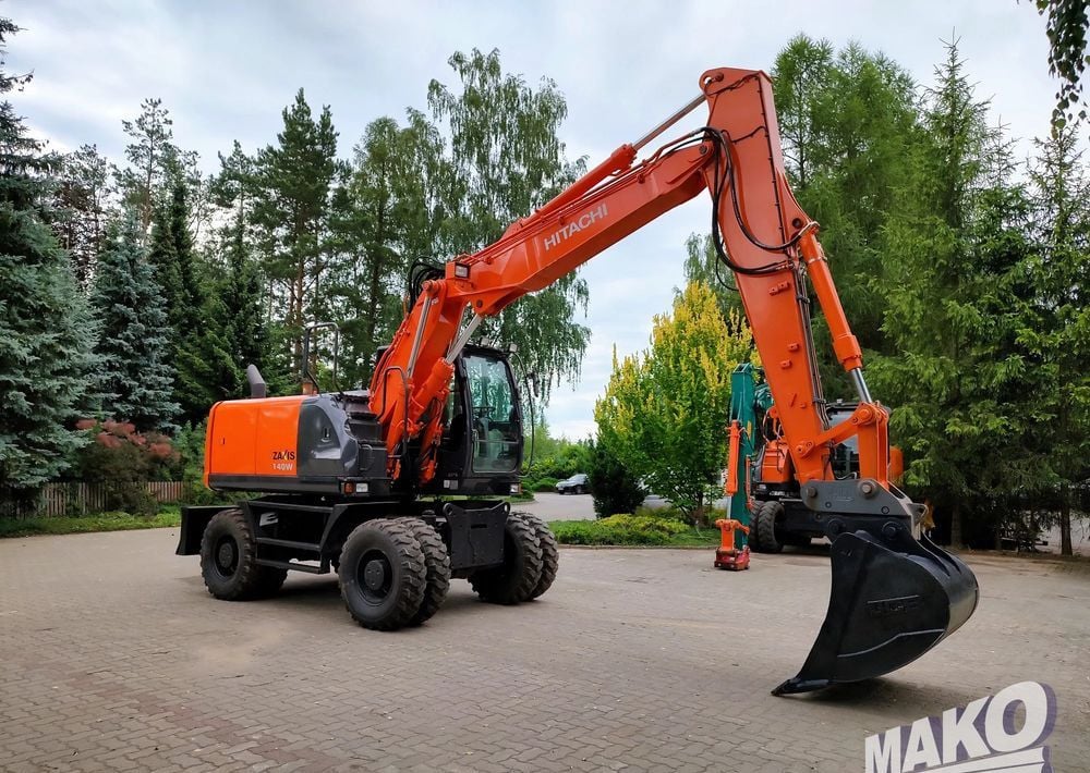 2012 Hitachi ZX140W-3 Wheel Excavator