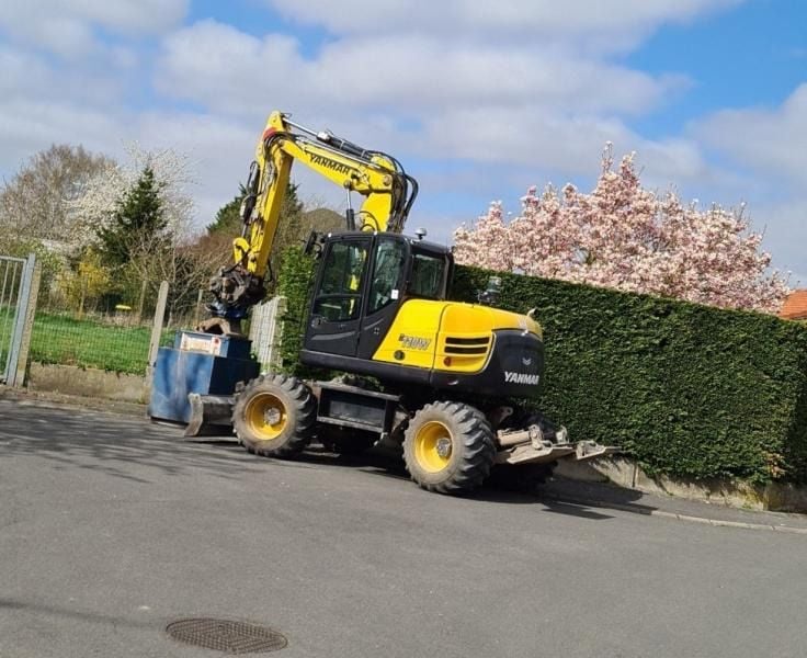 2020 Yanmar B110W Wheel Excavator