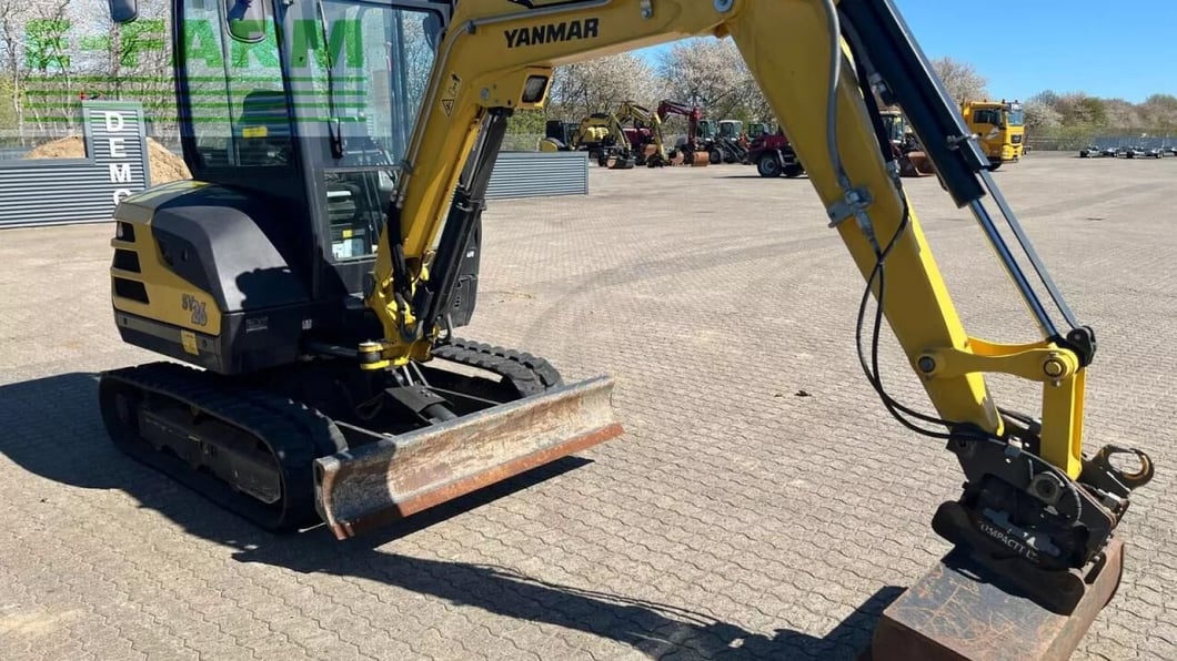 2018 Yanmar SV26 Mini Excavator
