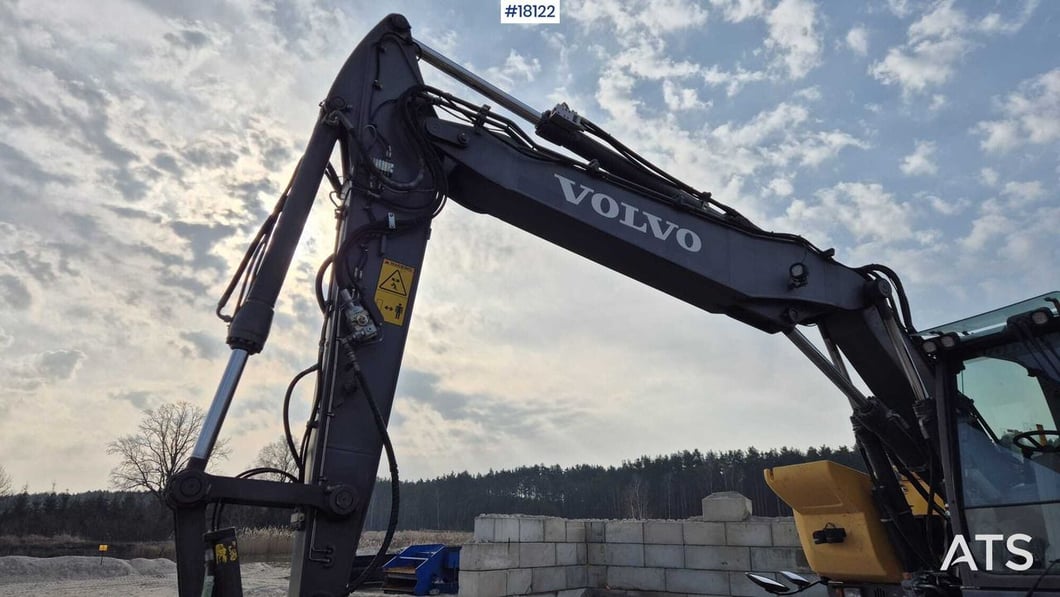 2014 Volvo EW160D Wheel Excavator