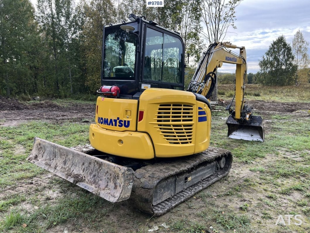 2021 Komatsu PC55MR-5 Mini Excavator
