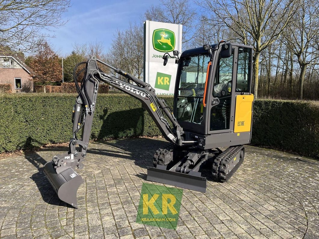 2026 Volvo EC18E Crawler Excavator