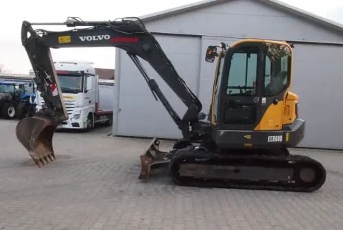 2015 Volvo ECR88D Crawler Excavator