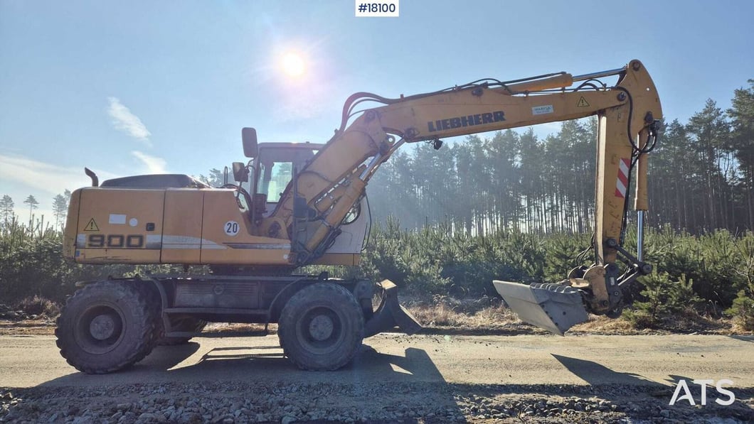 2007 Liebherr A900C Wheel Excavator