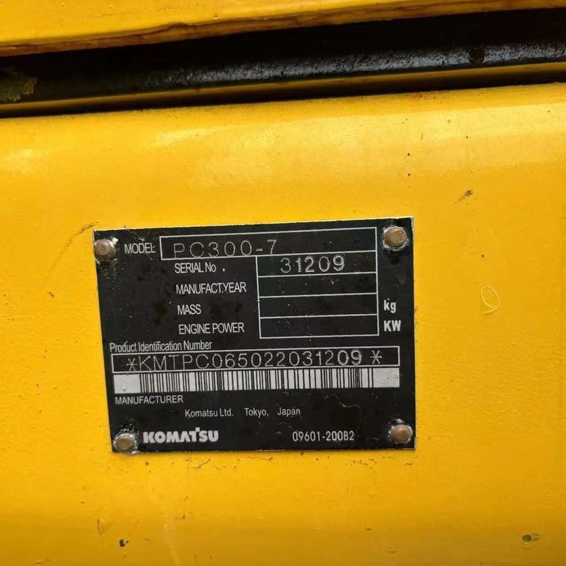 Komatsu PC300 Crawler Excavator