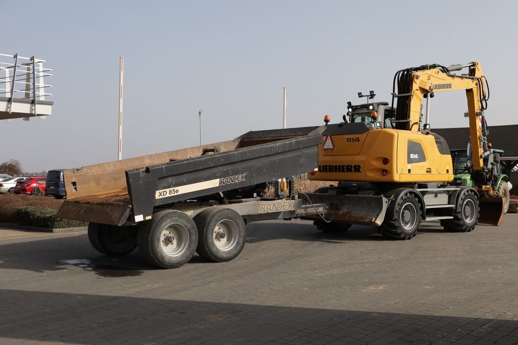 2017 Liebherr A914 LITRONIC Wheel Excavator