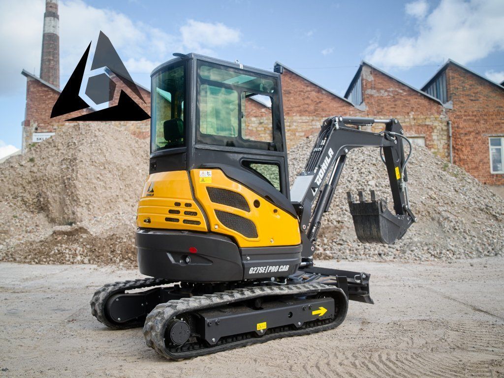 2026 Gorila G27SE I PRO CAB Mini Excavator