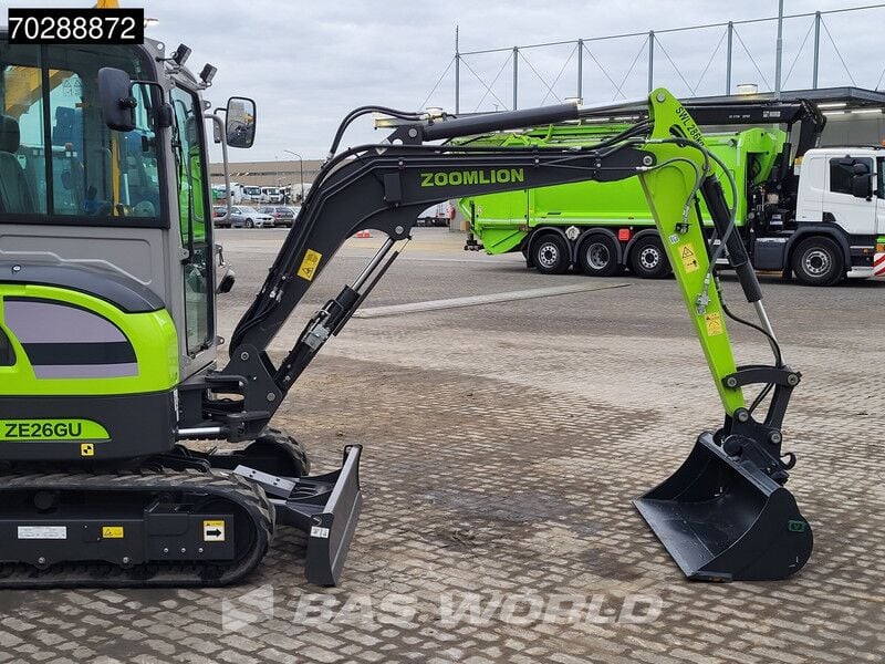 2024 Zoomlion ZE26GU Mini Excavator