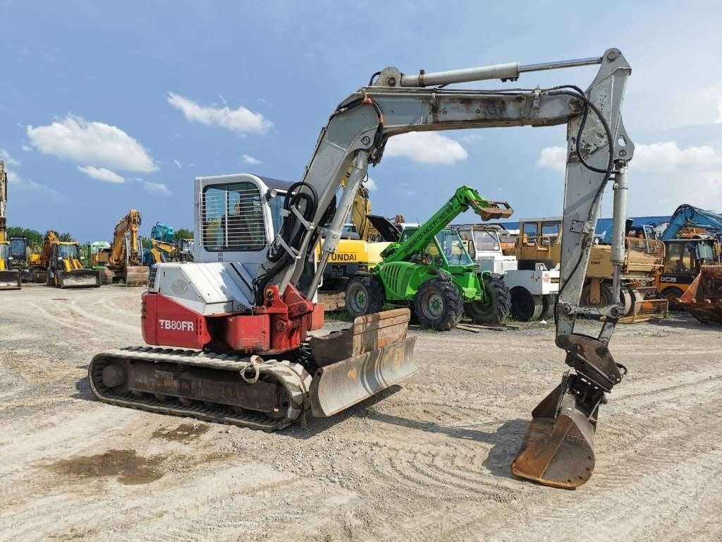 2003 Takeuchi TB80FR Mini Excavator