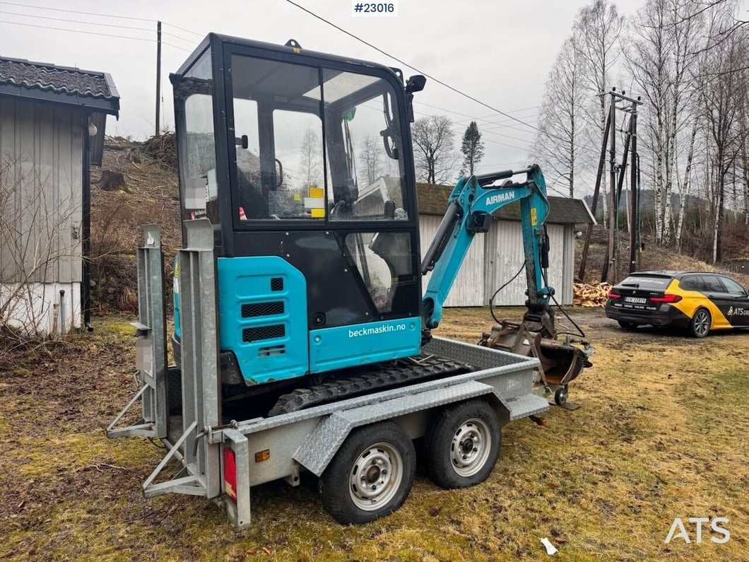 2018 Airman AX19-6A Mini Excavator