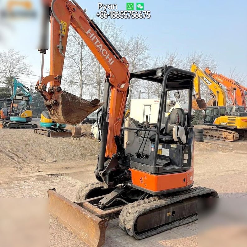 2015 Hitachi ZX30U-5A Mini Excavator