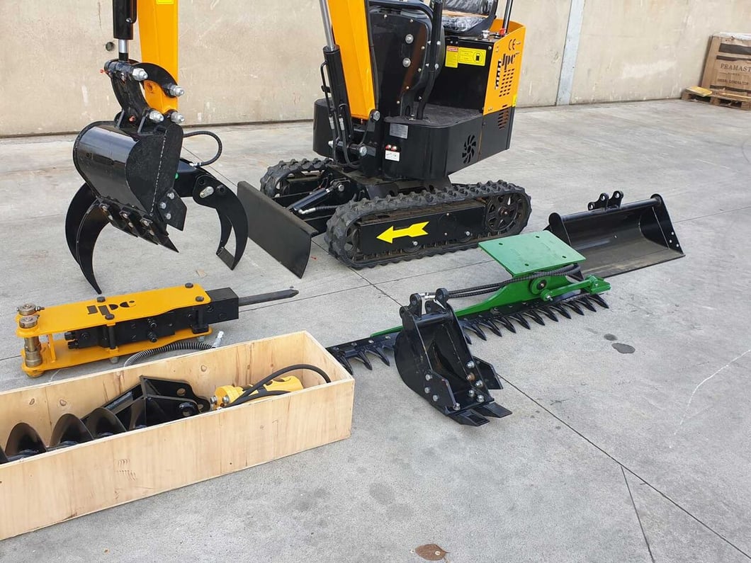New JPC HT-12 Mini Excavator