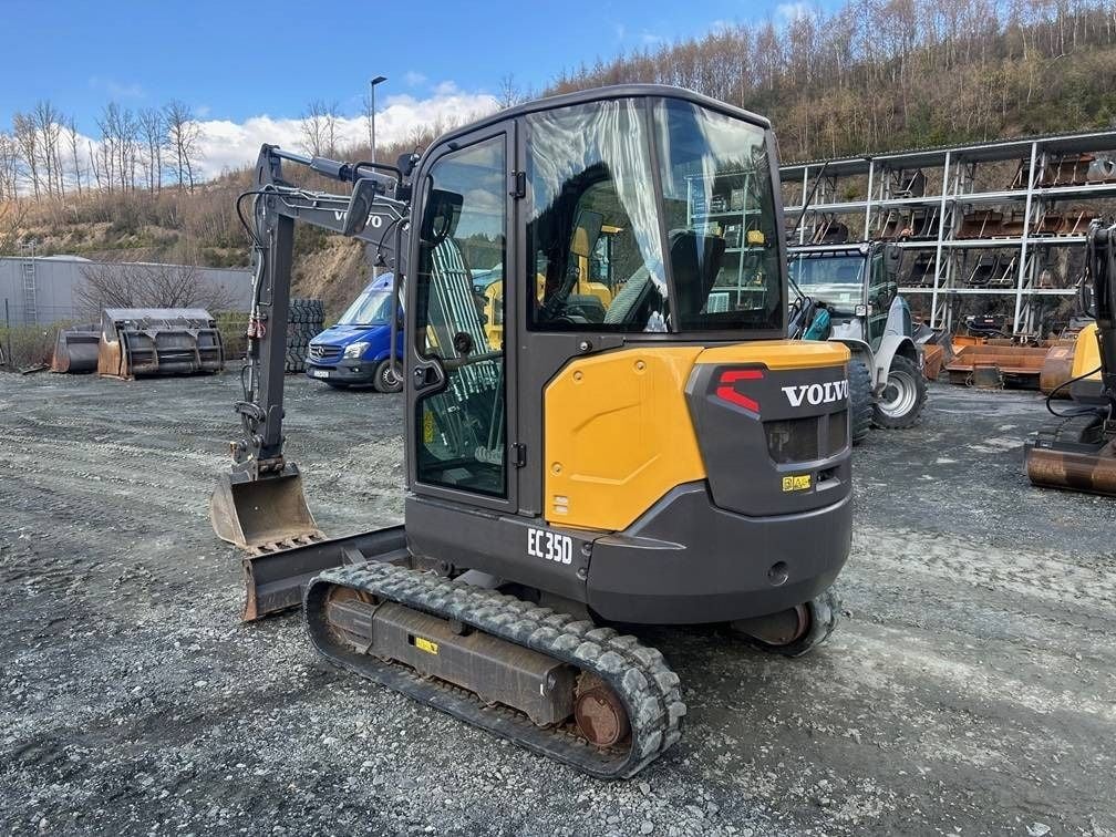 2022 Volvo EC35D Mini Excavator