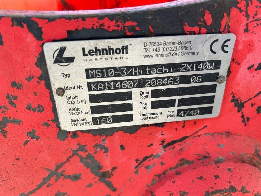 2015 Hitachi ZX140W-5 Wheel Excavator