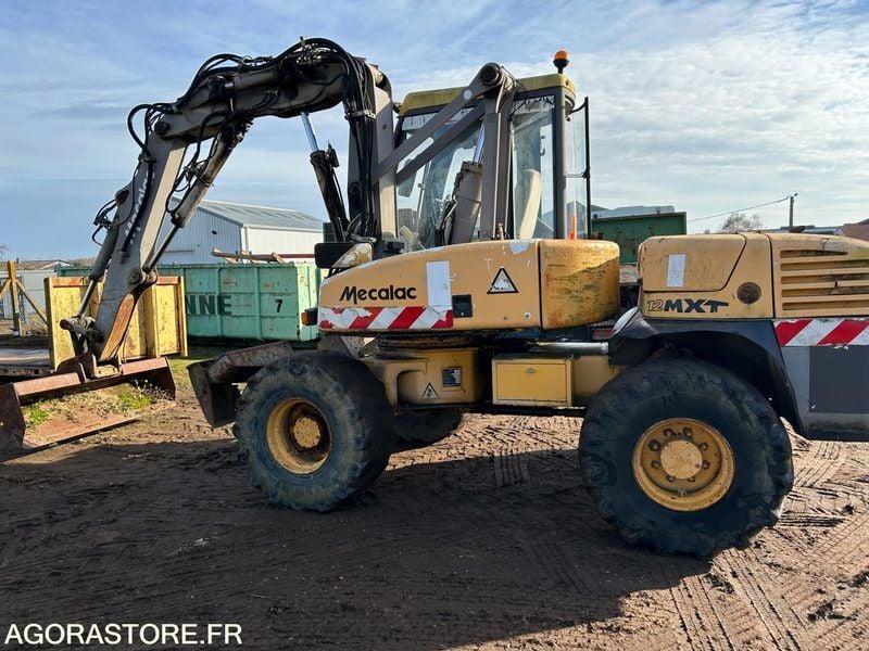 2002 Mecalac 12MXT Wheel Excavator