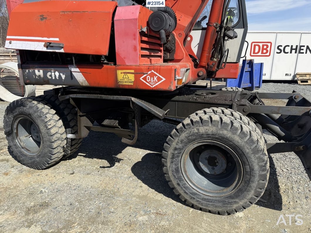 1997 O&K MH CITY Wheel Excavator